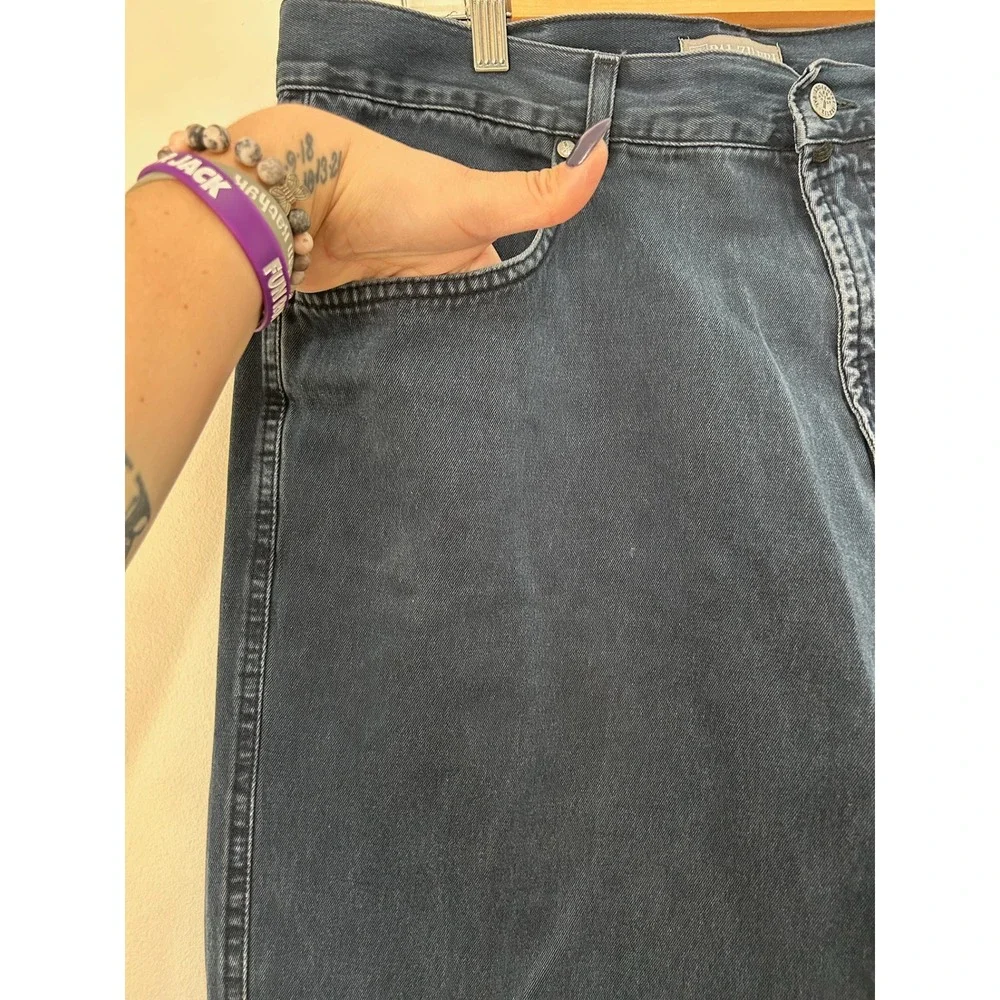 Pal Zilieri Sport Men's Blue Denim Jeans Size 56 (actual‎ 36x28) Dark Wash